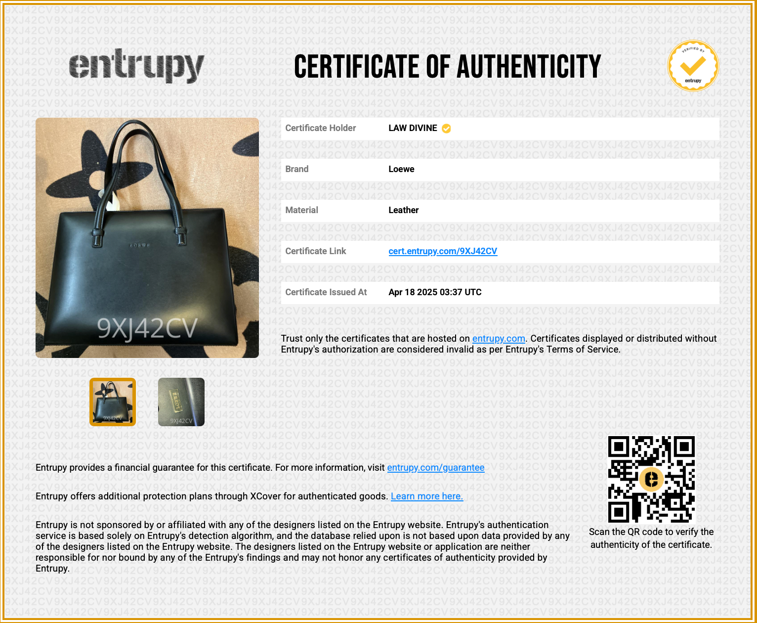 Vintag Postal Handle Bag Black Leather