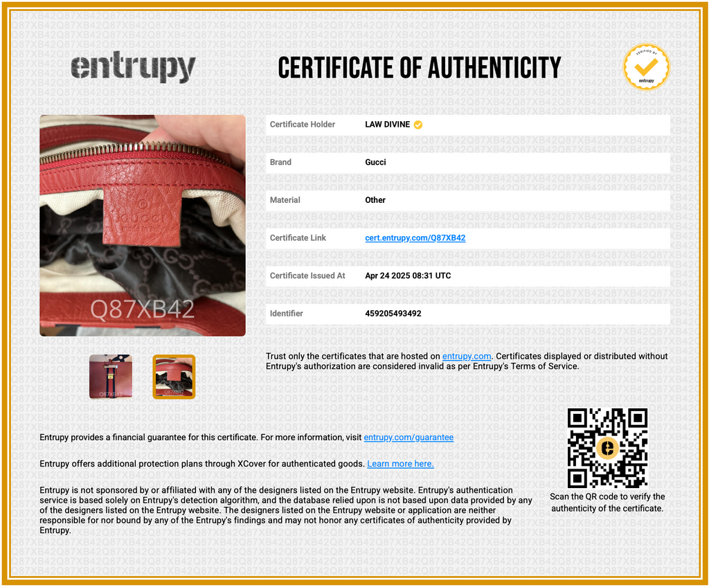 Calfskin Web Padlock Tote