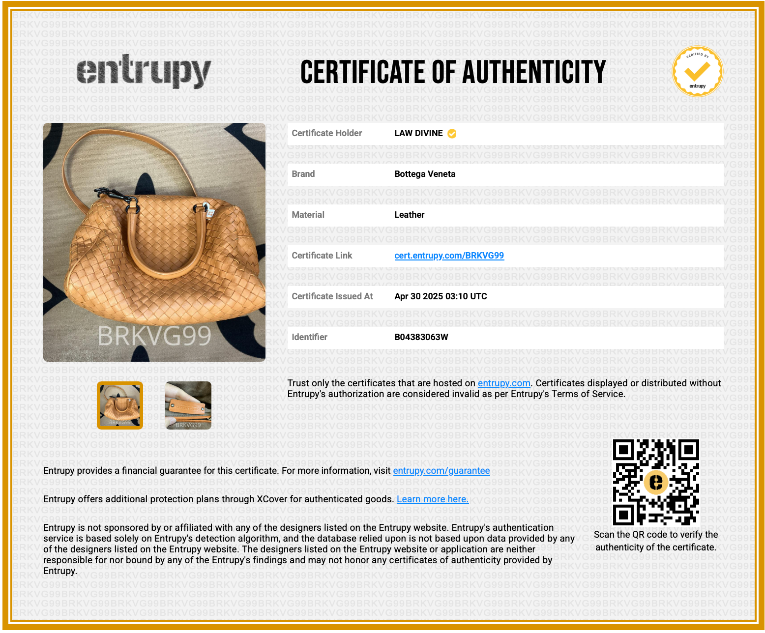 Convertible Boston Bag Intrecciato Nappa Small