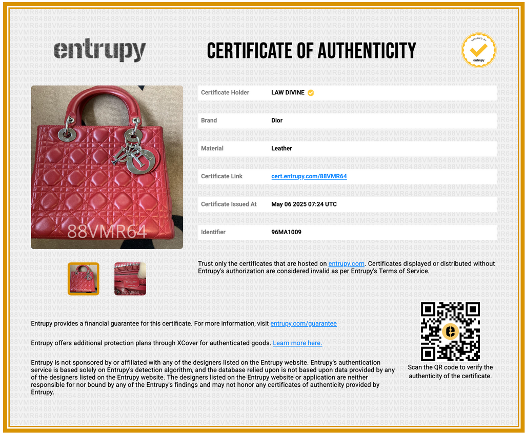 Lady Dior Bag Cannage Quilt Lambskin Medium