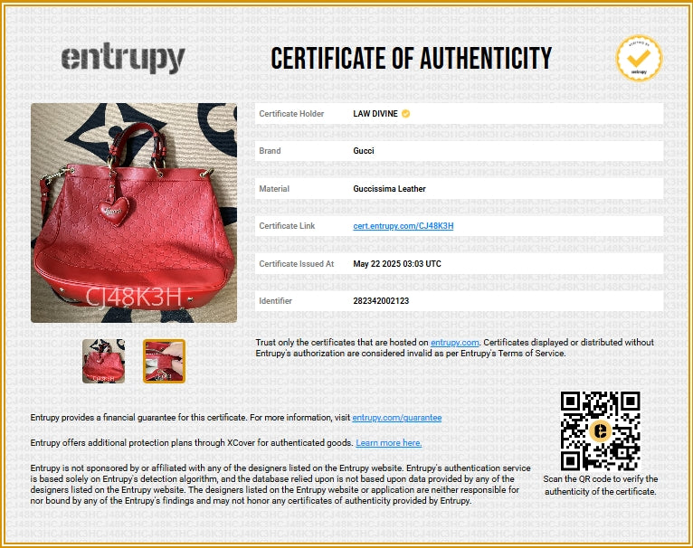 GG Signature Medium Valentine Tote