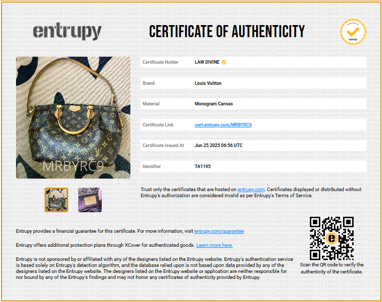 Turenne Handbag Monogram Canvas PM