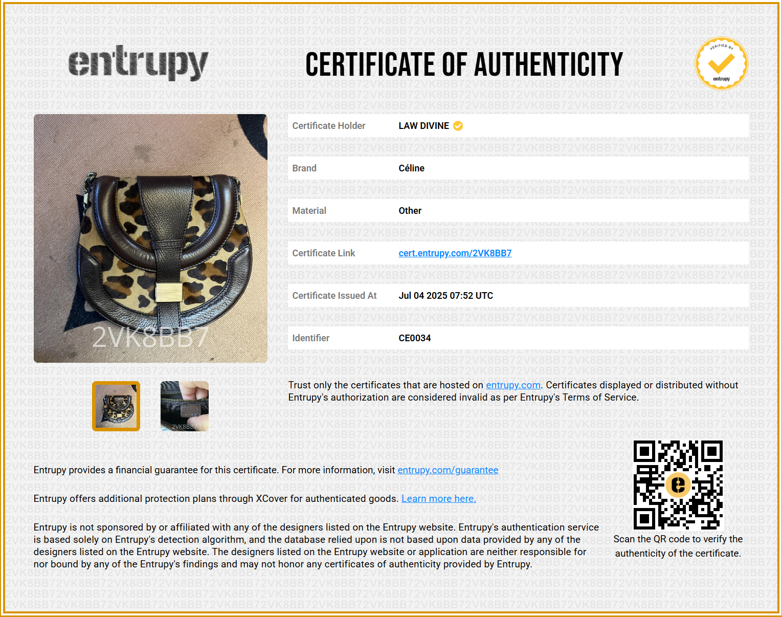 Calfskin Pony Hair Leopard Print Shoulder Bag