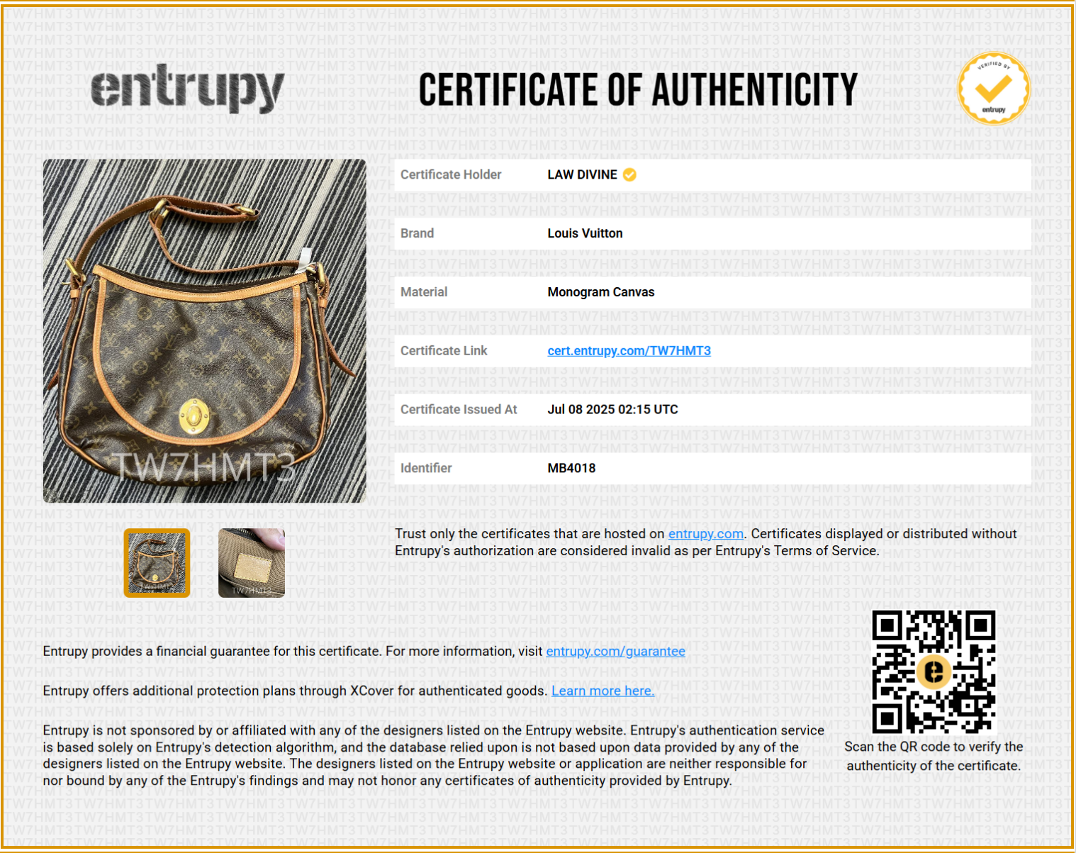 Tulum Handbag Monogram Canvas GM