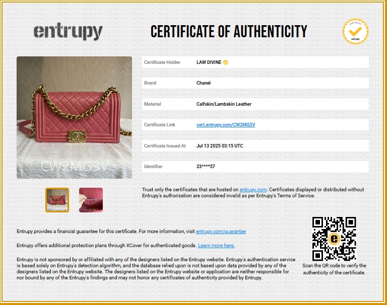 Boy Flap Bag Quilted Lambskin Old Medium