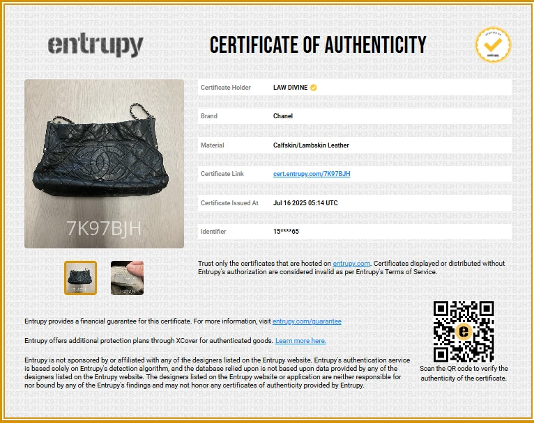 Sea Hit Shoulder Bag Quilted Iridescent Calfskin Medium