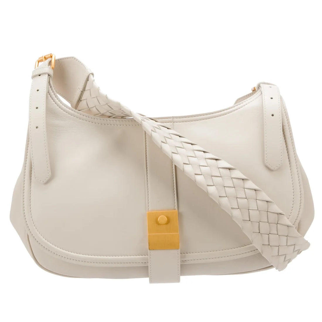 Bottega Veneta  Intrecciato Saddle Bag twins LDJ6173