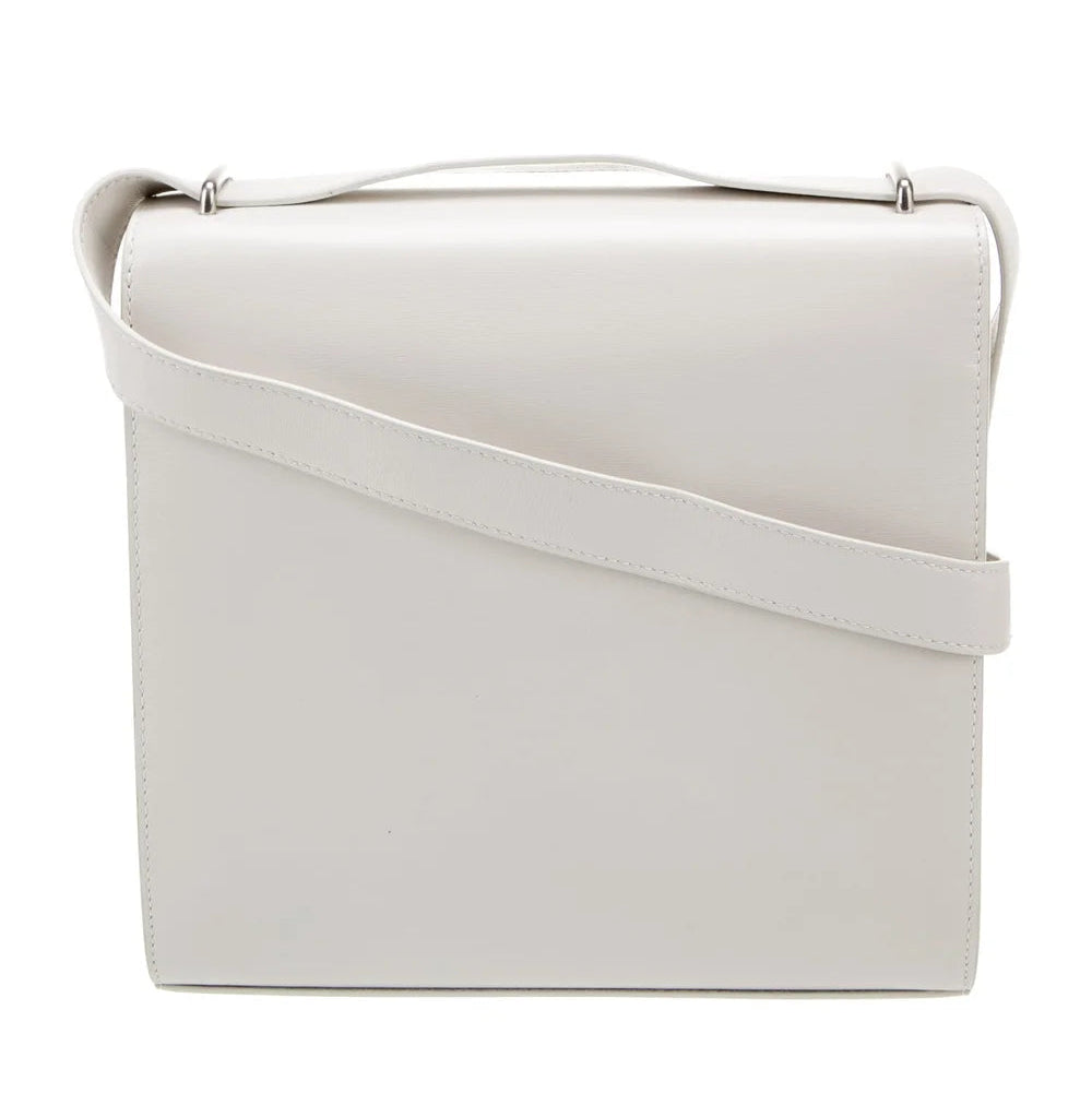 The Clip Leather Shoulder Bag - twins