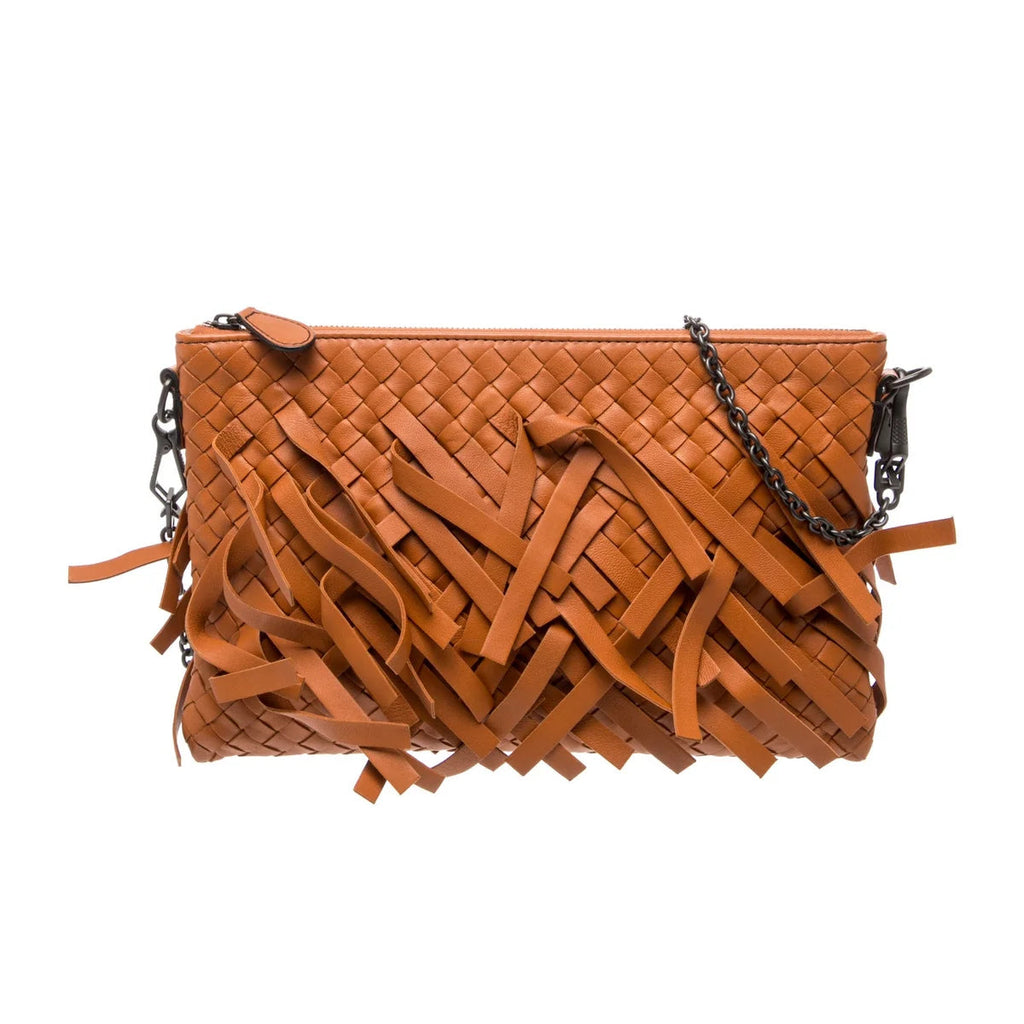 Bottega Veneta  Leather Crossbody Bag Twins LDJ5252