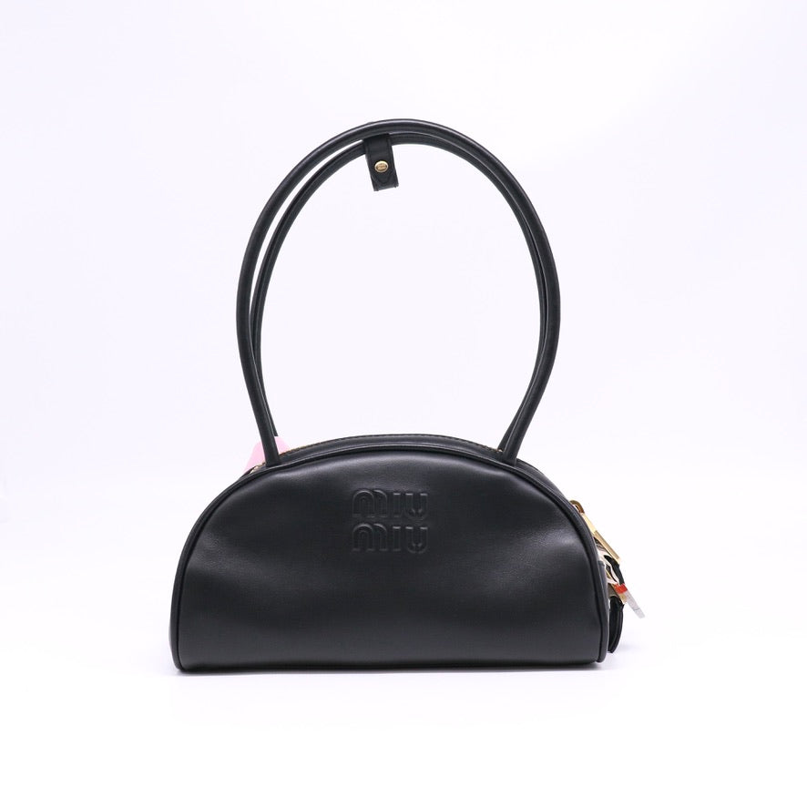 Leather Bauletto Bag handbag Twins LDJ6760