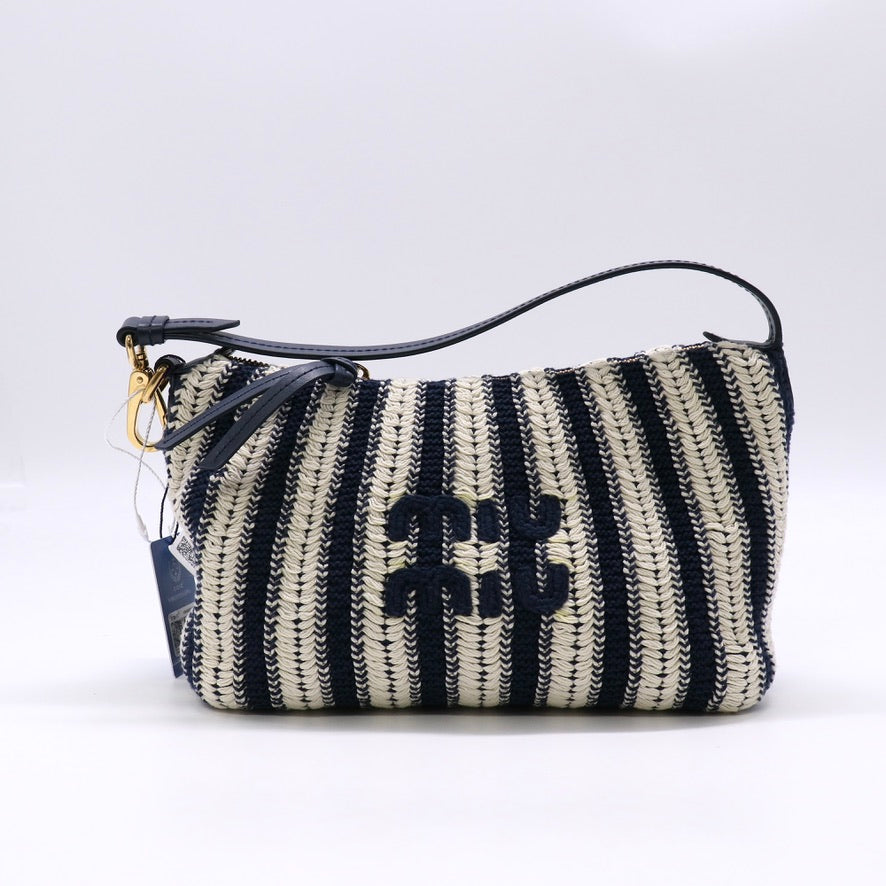 Miu Miu Spirit Crochet Pouch twins LDZ1472