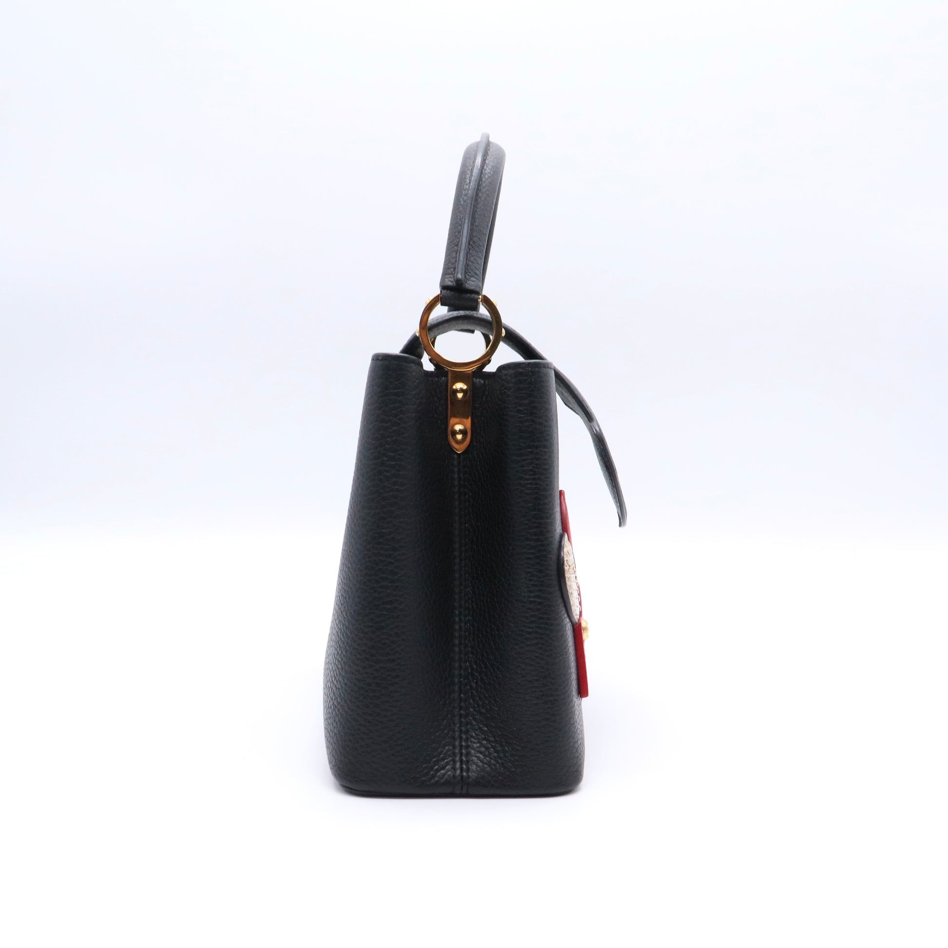 Limited Edition Capucines Bag Leather PM Twins LDJ3493