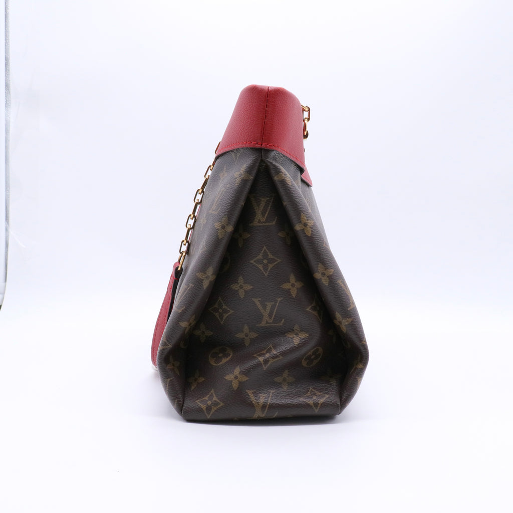 Louis Vuitton Pallas Shopper Monogram Canvas and Calfskin twins