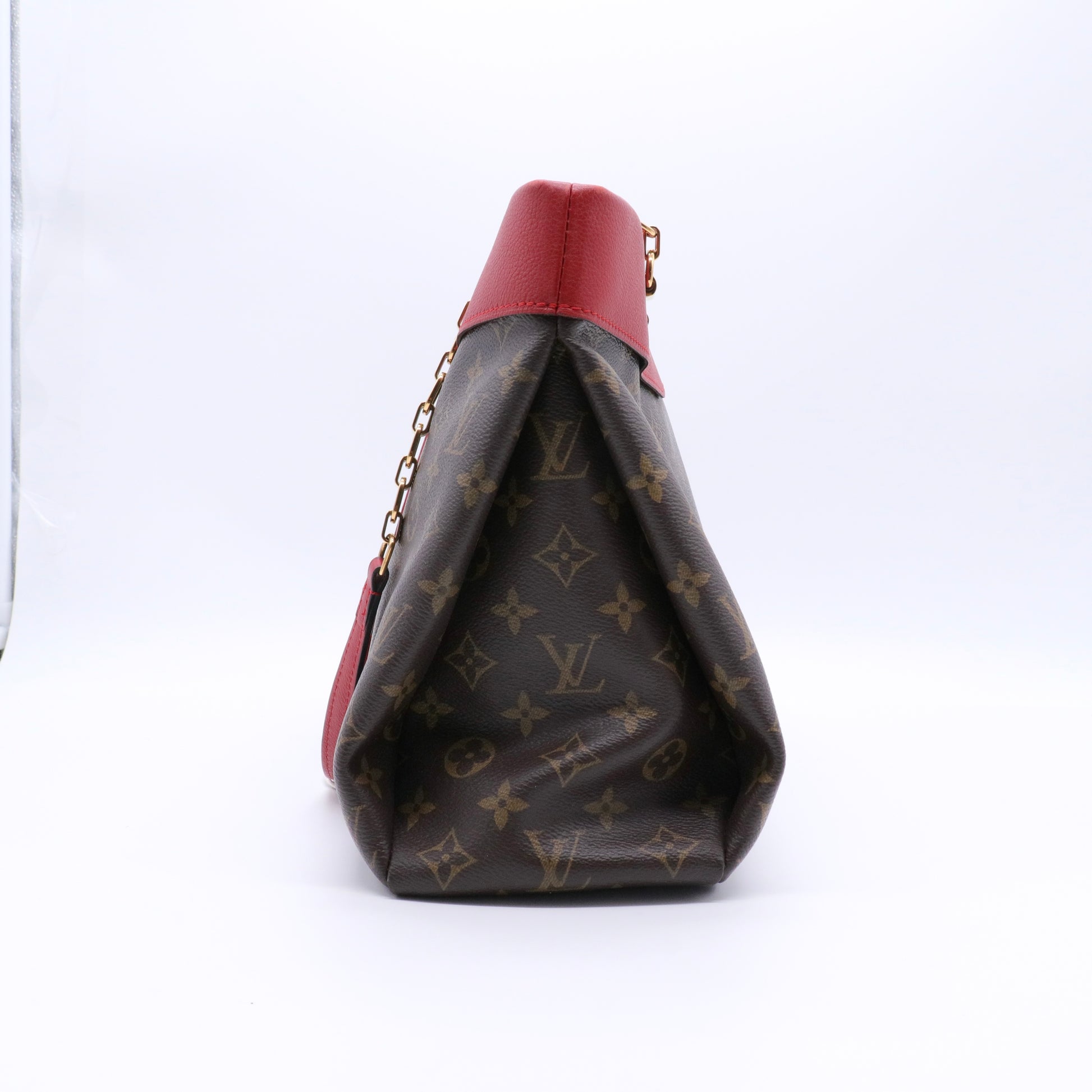 Louis Vuitton Pallas Shopper Monogram Canvas and Calfskin twins