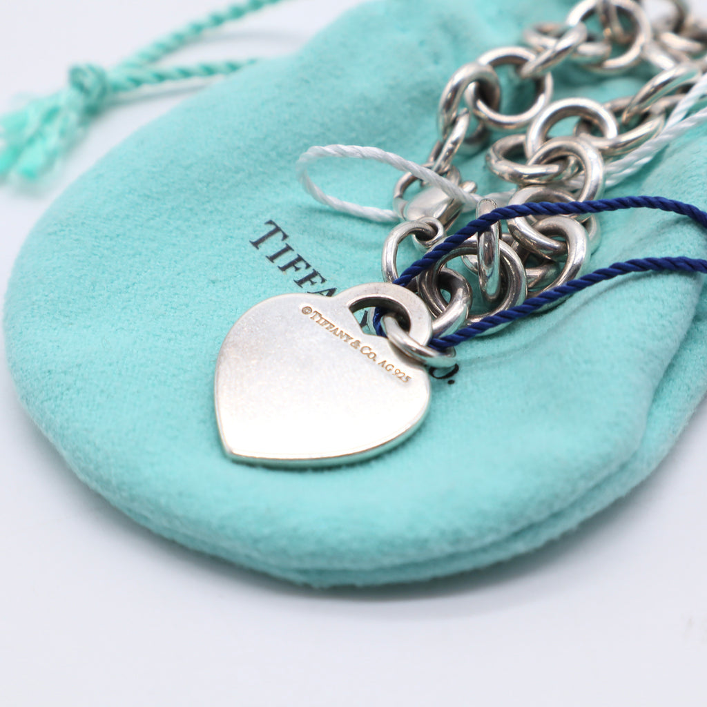 Return to Tiffany heart bracelet twins J2548