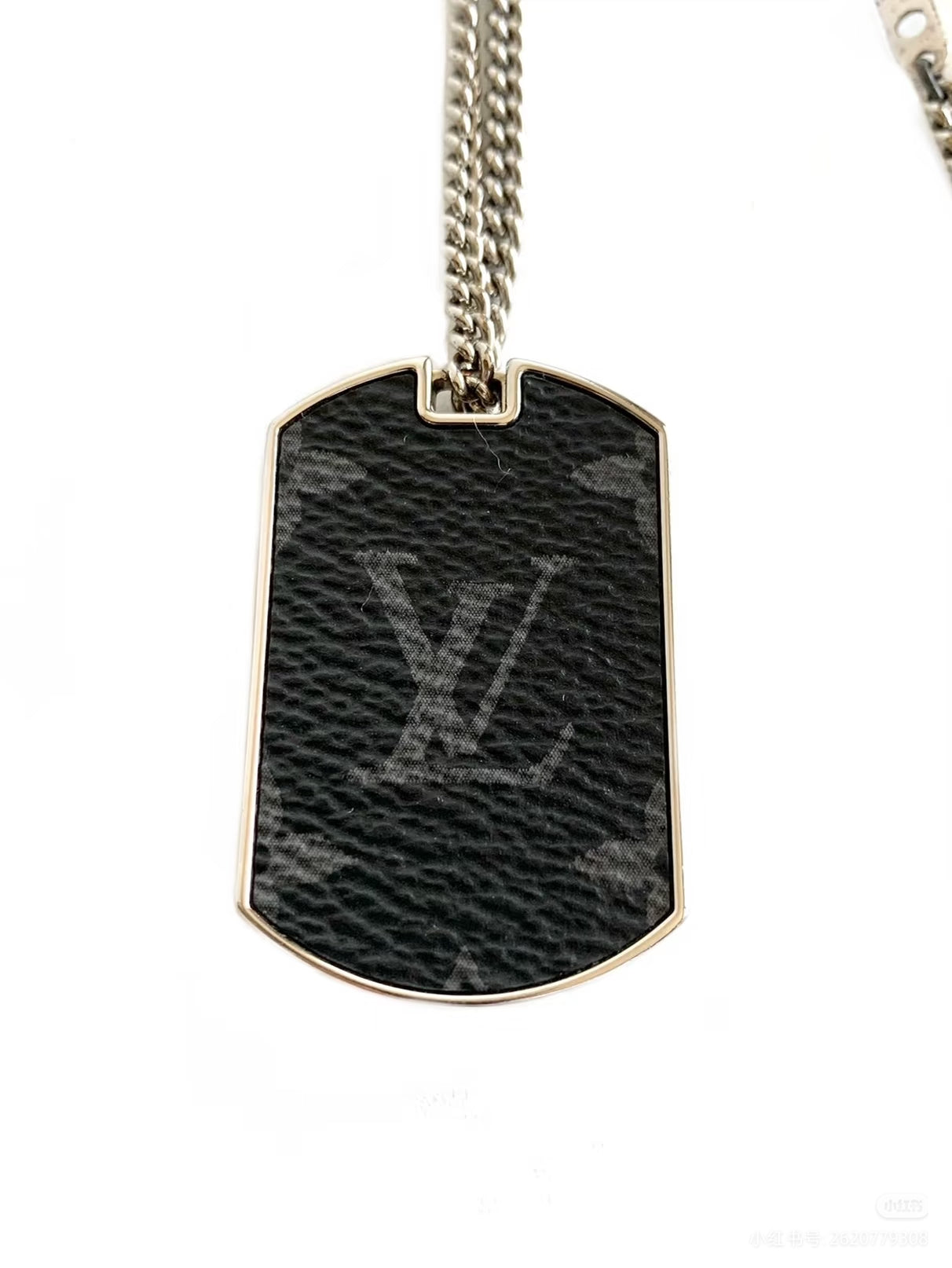 Monogram Eclipse Plate Necklace W21790