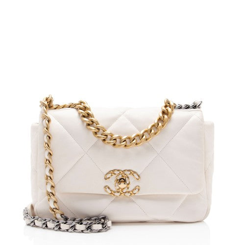 Chanel 19 Medium Flap Shoulder Bag twins LDJ6762