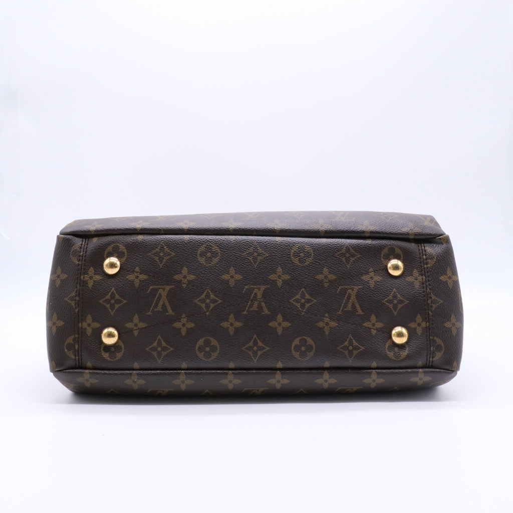 Louis Vuitton Pallas Shopper Monogram Canvas and Calfskin twins
