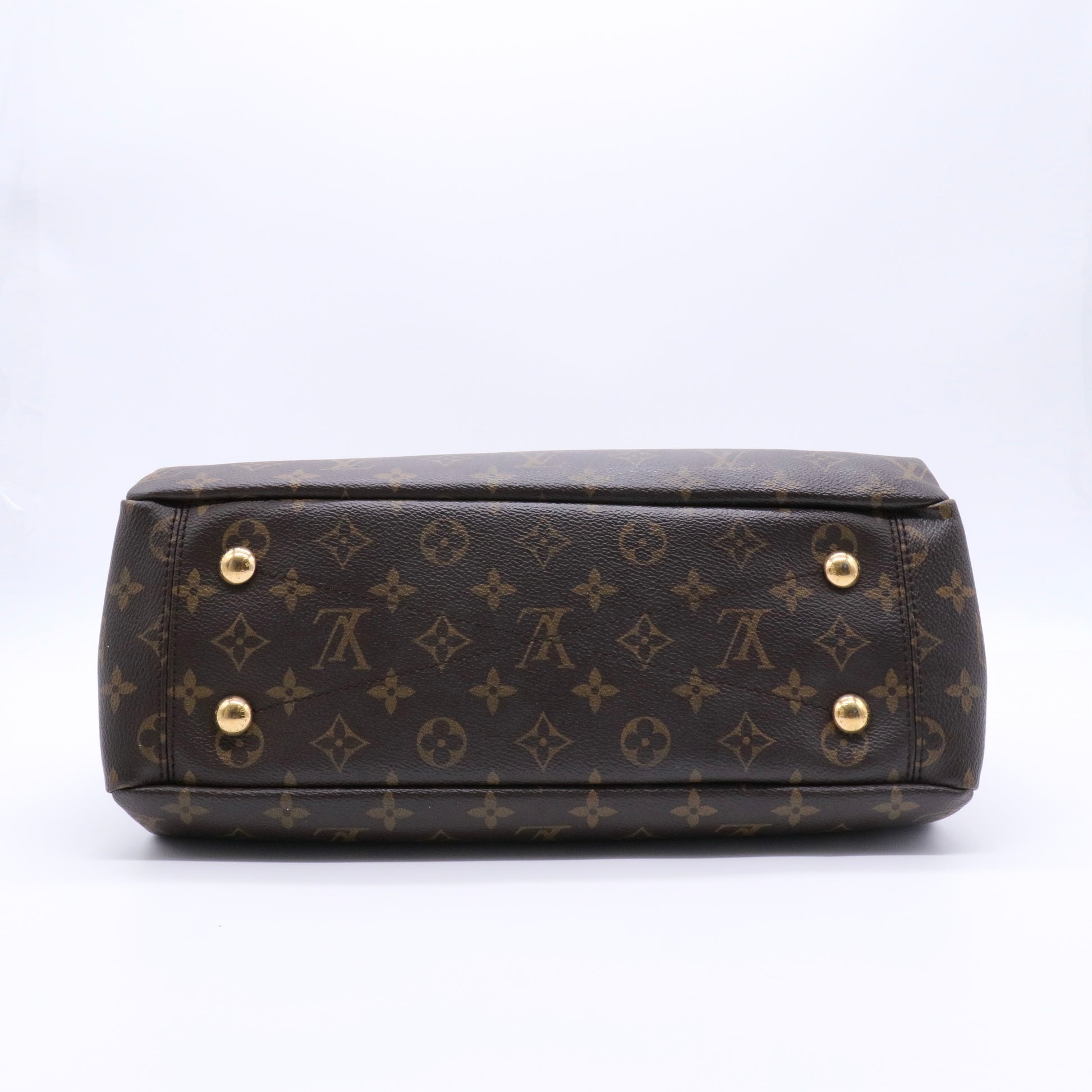 Louis Vuitton Pallas Shopper Monogram Canvas and Calfskin twins