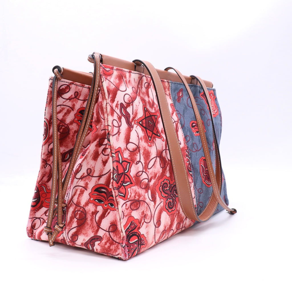 Cushion Tote Canvas Twins LDZ1069