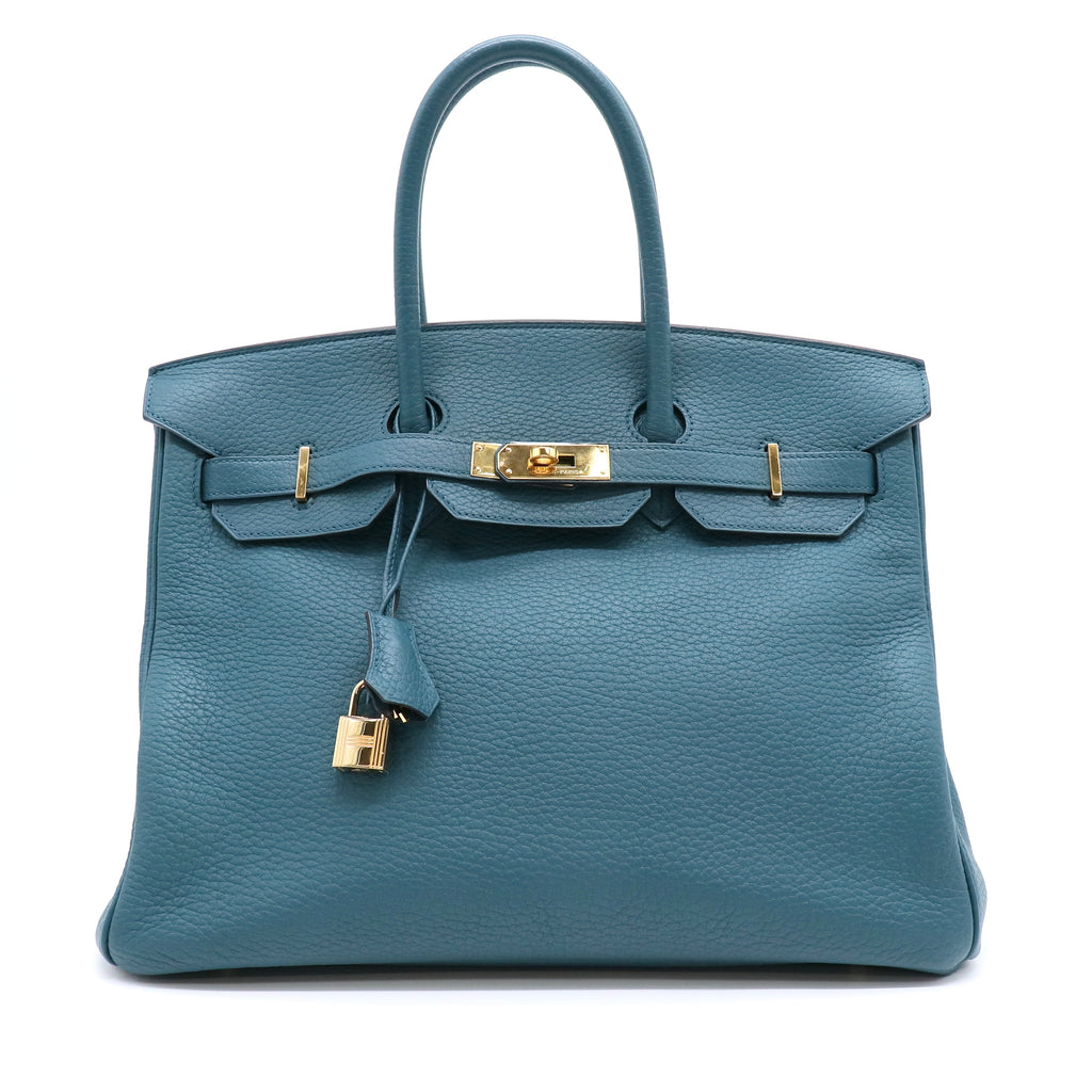 Birkin Handbag Togo with Gold Hardware 35