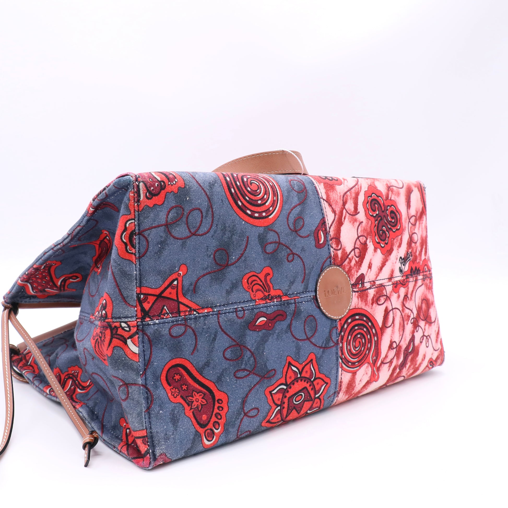 Cushion Tote Canvas Twins LDZ1069