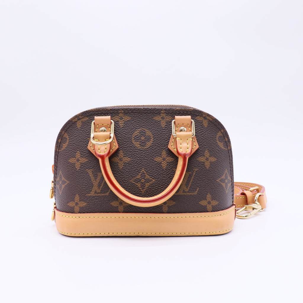 Alma Handbag Monogram Canvas Nano twins LDJ4663