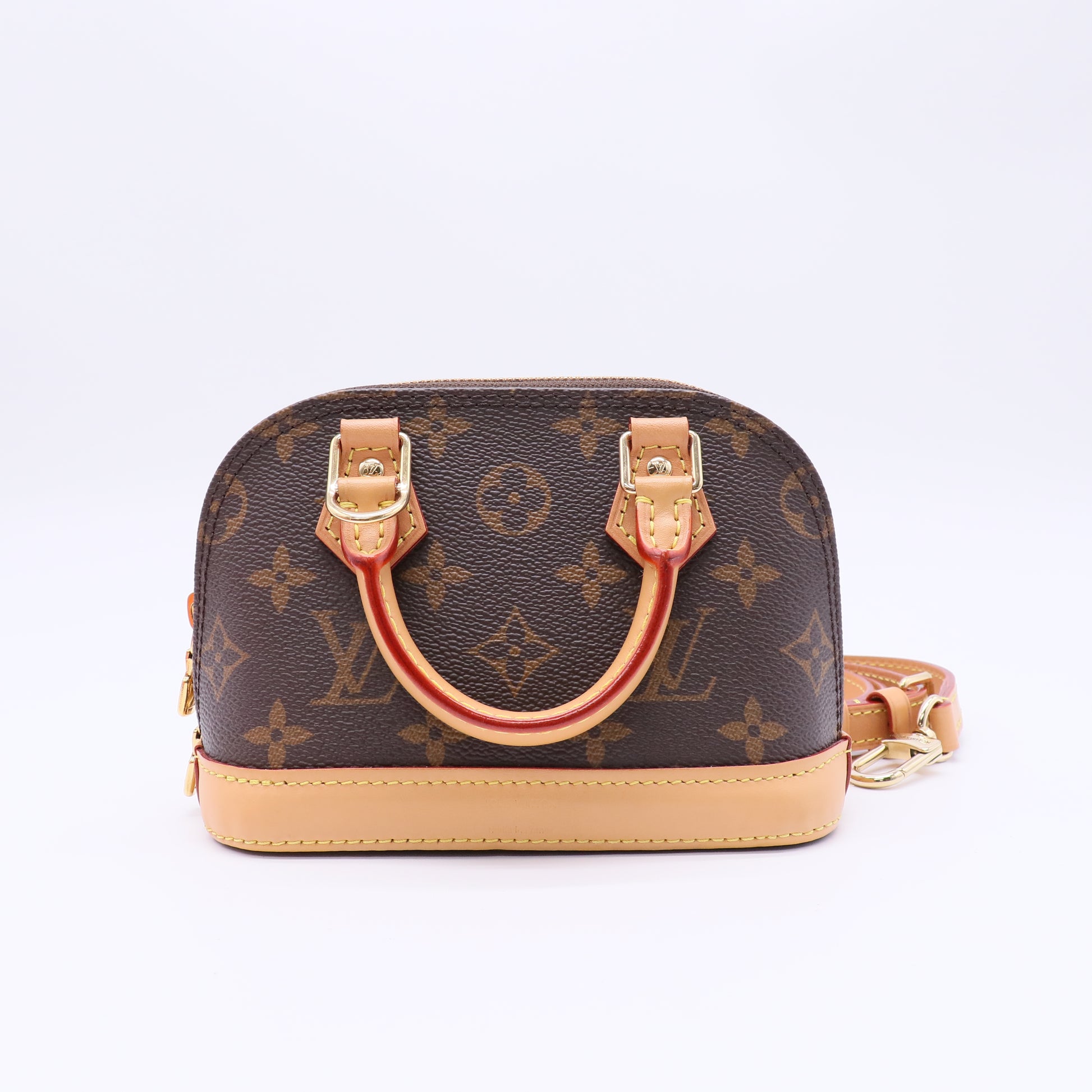 Alma Handbag Monogram Canvas Nano twins LDJ4663