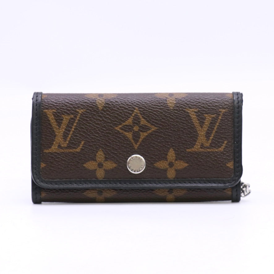 Monogram Macassar 6 Key Holder Twins LDJ6847