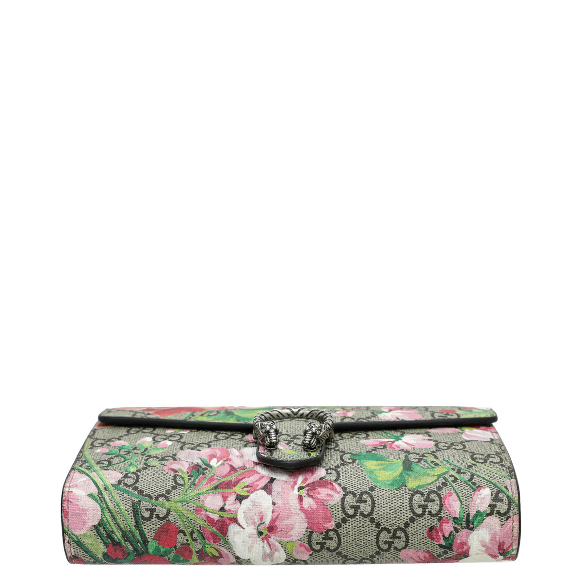 Ebony GG Supreme Blooms Mini Dionysus Chain Bag twins