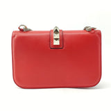 Glam Lock Shoulder Bag Leather Small