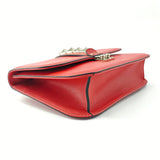 Glam Lock Shoulder Bag Leather Small