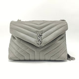 LouLou Shoulder Bag Matelasse Chevron Leather