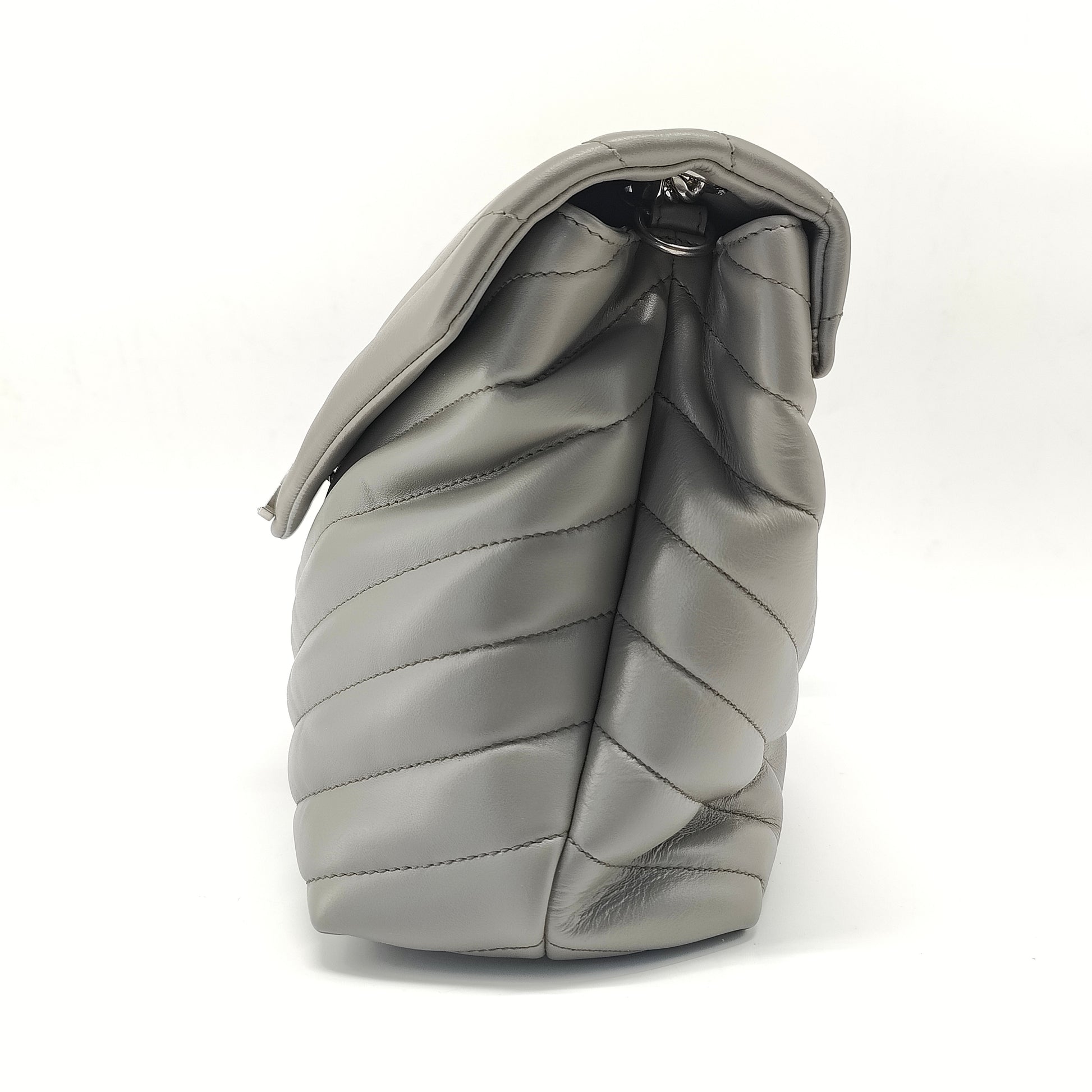 LouLou Shoulder Bag Matelasse Chevron Leather