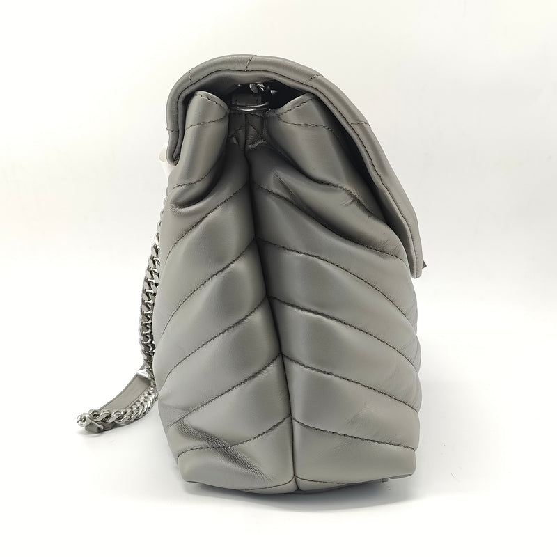 LouLou Shoulder Bag Matelasse Chevron Leather