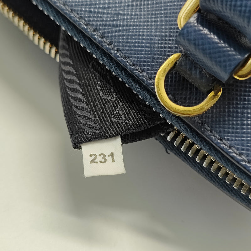 Prada Lux Small Promenade Tote Bluette