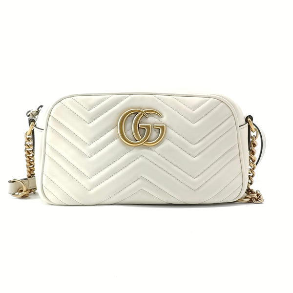 GG Marmont Shoulder Bag Matelasse Leather Small