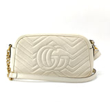 GG Marmont Shoulder Bag Matelasse Leather Small