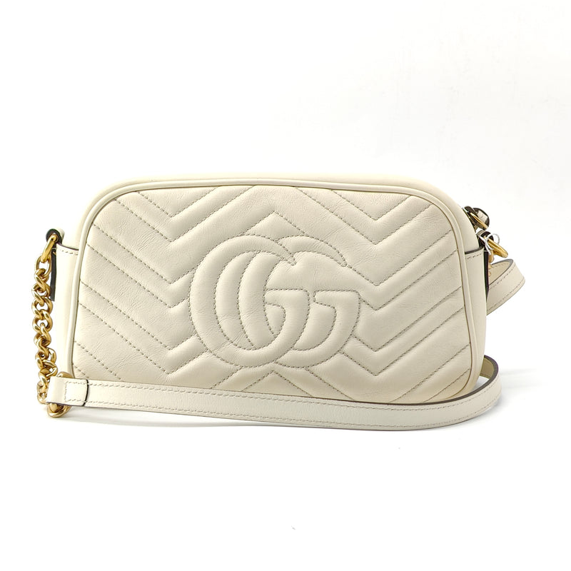 GG Marmont Shoulder Bag Matelasse Leather Small