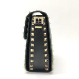 Rockstud Flip Lock Flap Bag Leather Mini