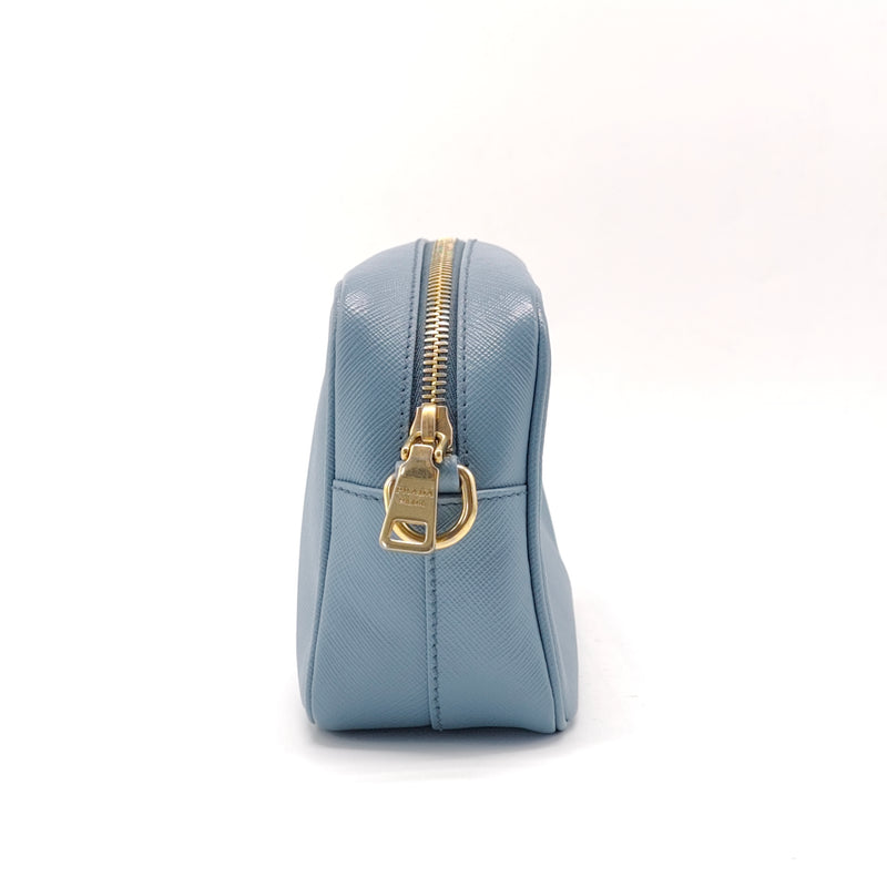 Zip Crossbody Bag Saffiano Leather