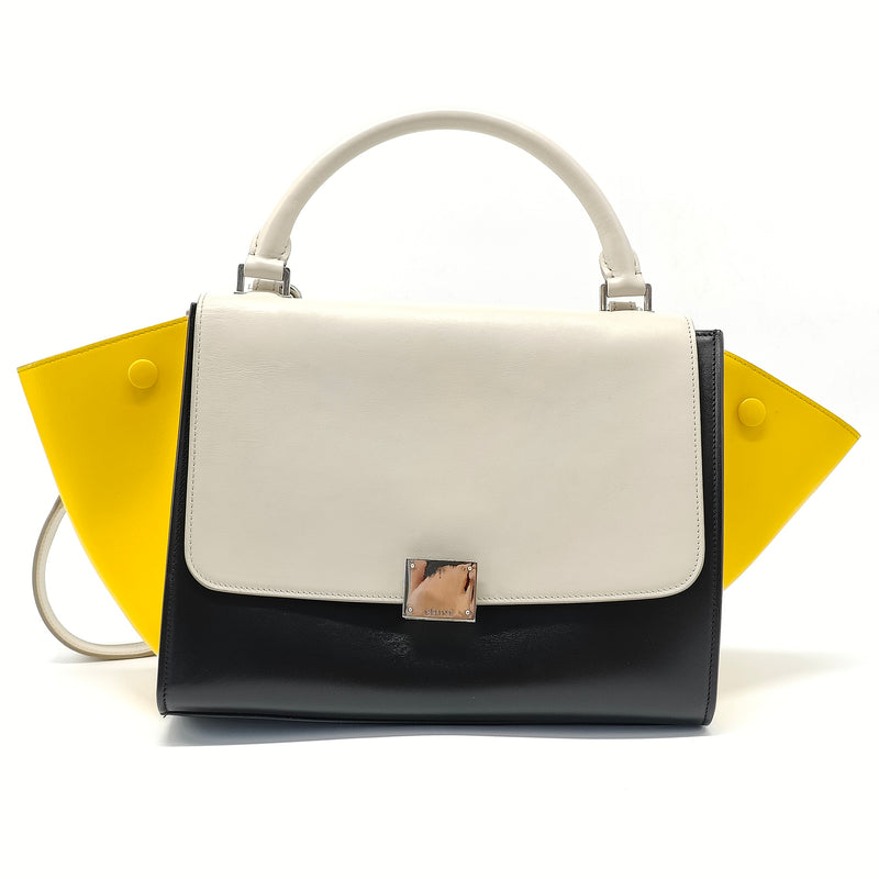 Tricolor Trapeze Bag Leather Medium