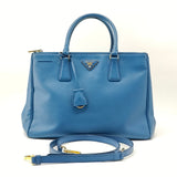 Galleria Double Zip Tote Saffiano Leather Medium