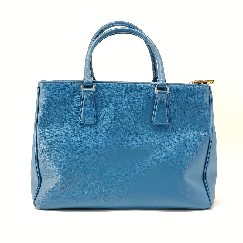 Galleria Double Zip Tote Saffiano Leather Medium