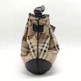 Willenmore Convertible Hobo Haymarket Coated Canvas and Leather