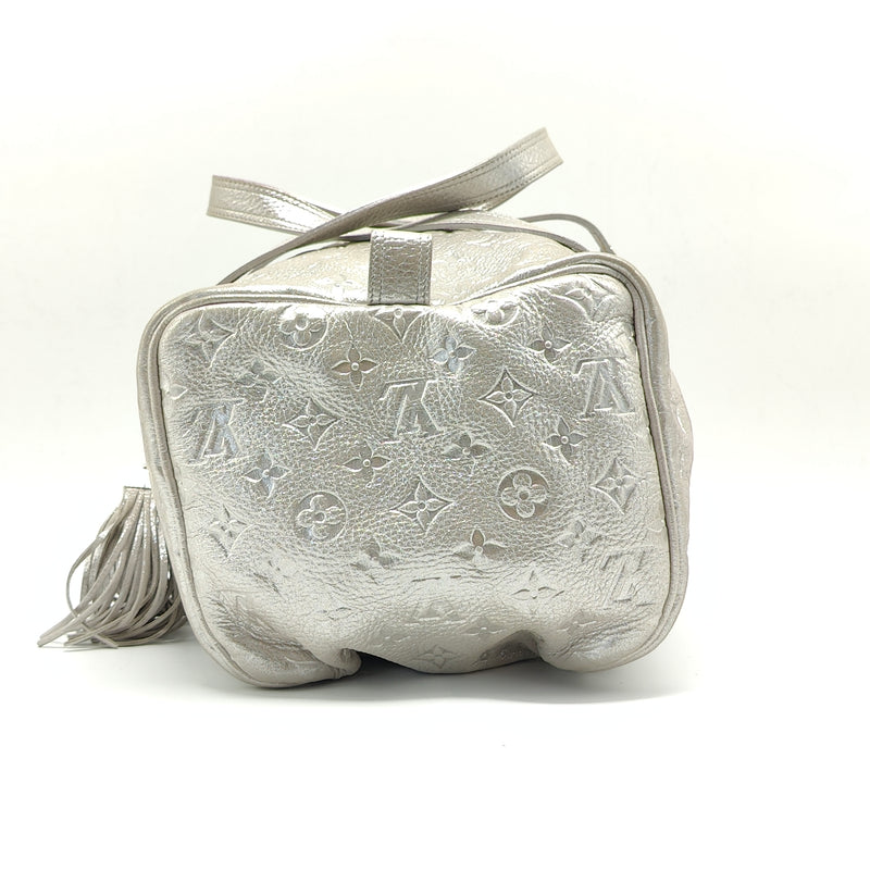 Comete Handbag Limited Edition Shimmer Monogram Embossed Leather