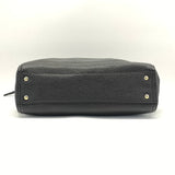 Grained Calfskin Ally Hobo Black