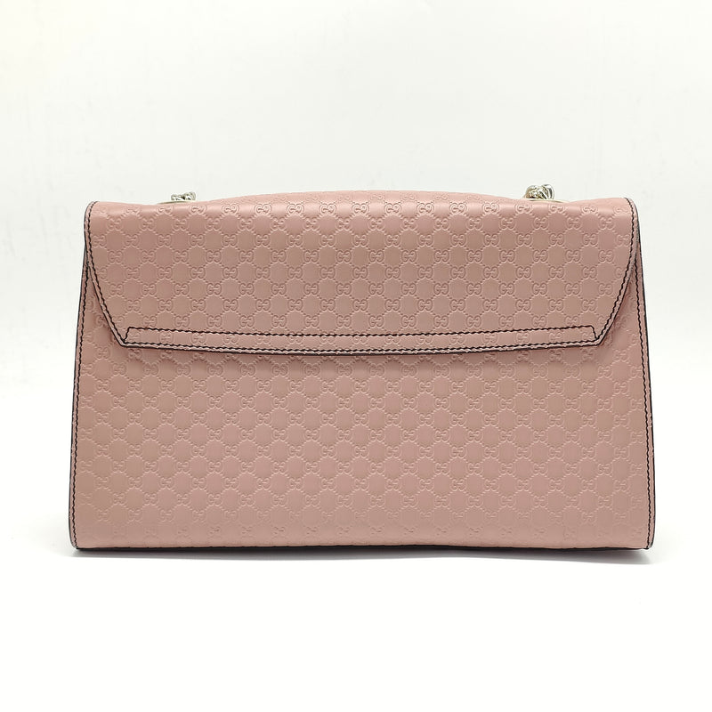 Emily Chain Flap Bag Microguccissima Leather