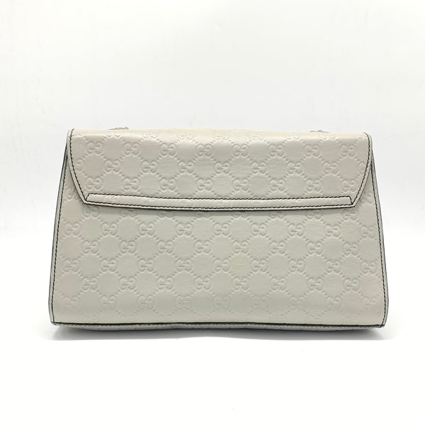 Emily Chain Flap Bag Guccissima Leather