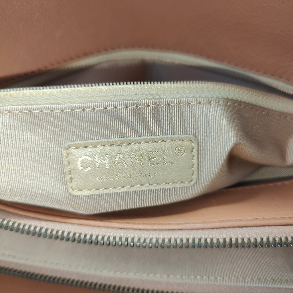 Calfskin Quilted Large CC Crown